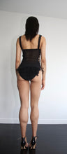 Load image into Gallery viewer, &quot;ARMANI&quot; sheer ruffle bodysuit