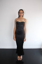 Load image into Gallery viewer, &quot;ADMIRAL MONT&quot; rhinestone backless dress